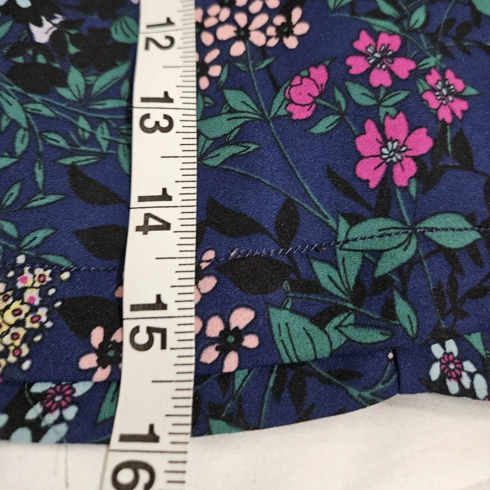 Peek Baby Emma Spring Floral Dress Navy 6-12 Months